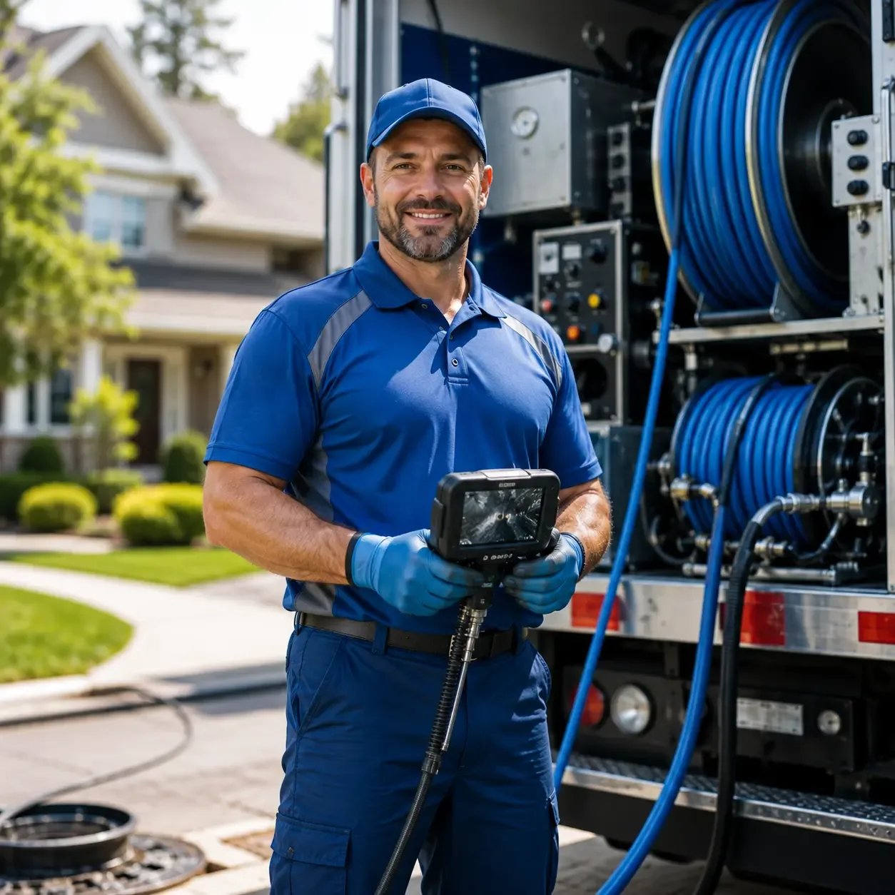 Local outdoor drain cleaning specialists in Dalton, OH